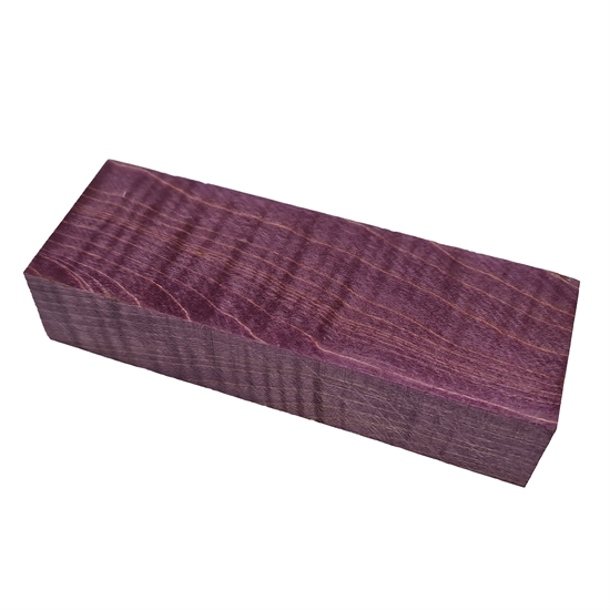 Stabilisert Curly Maple - Purple